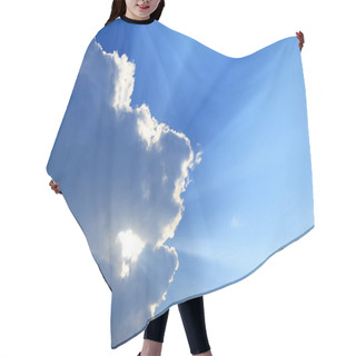 Personality  Cloud And Sunlight Hair Cutting Cape