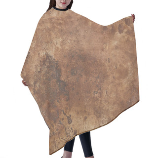 Personality  Top View Of Background With Brown Stone Texture  Hair Cutting Cape