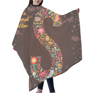 Personality  The Letter S. Hair Cutting Cape