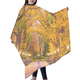 Personality  Central Park Autumn Hair Cutting Cape