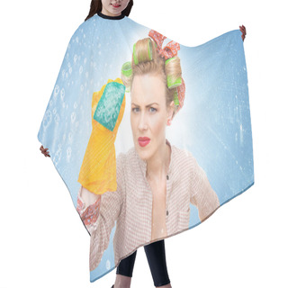 Personality  Housewife Hair Cutting Cape