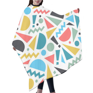 Personality  Seamless Abstract Geometric Pattern, Vector Illustration Hair Cutting Cape
