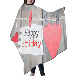Personality  Happy Friday Hair Cutting Cape