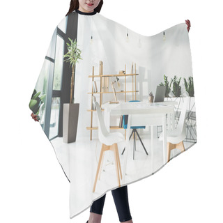 Personality  Interior Of Modern Office Hair Cutting Cape