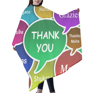 Personality  Thank You Cloud Hair Cutting Cape