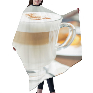 Personality  Layered Cappuccino Hair Cutting Cape
