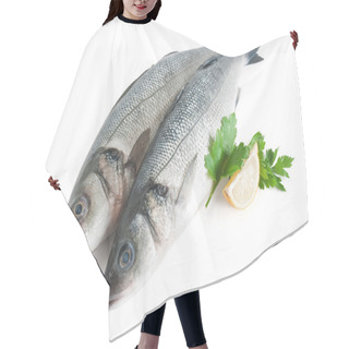 Personality  Sea Bass With Parsley And Lemon Hair Cutting Cape