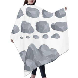 Personality  Rock Stone Set Hair Cutting Cape