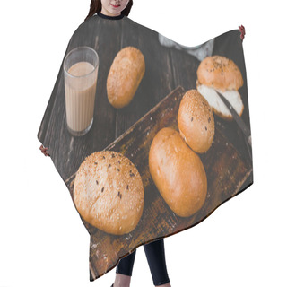 Personality  Baked Loafs Hair Cutting Cape