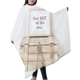 Personality  Text Live Out Of The Box Hair Cutting Cape