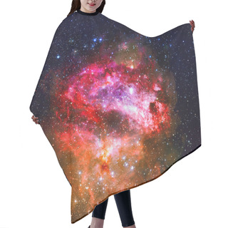 Personality  Nebulae And Many Stars In Outer Space. Elements Of This Image Furnished By NASA. Hair Cutting Cape