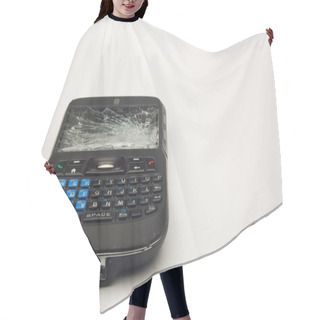Personality  Cell Phone Abuse Hair Cutting Cape