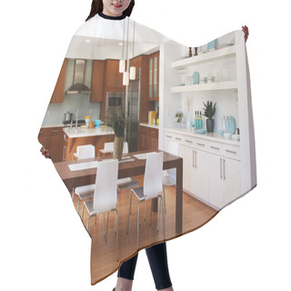 Personality  Modern Kitchen And Dining Area Hair Cutting Cape