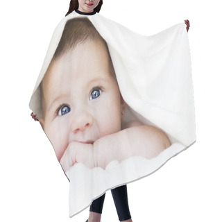 Personality  Baby Under Blanket Hair Cutting Cape