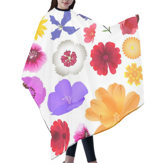 Personality  Garden Flowers Hair Cutting Cape