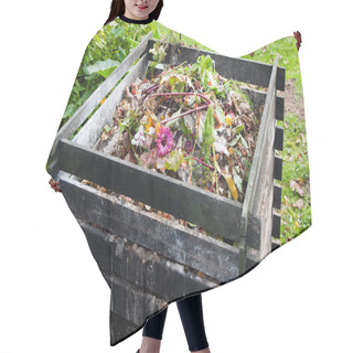 Personality  Compost Bin Hair Cutting Cape