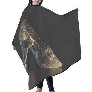 Personality   Sparkling Glass Slipper  Hair Cutting Cape