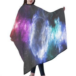 Personality  Planet Effect Hair Cutting Cape