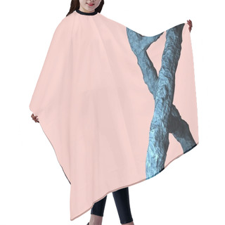 Personality  Blue DNA Graphic Design Hair Cutting Cape