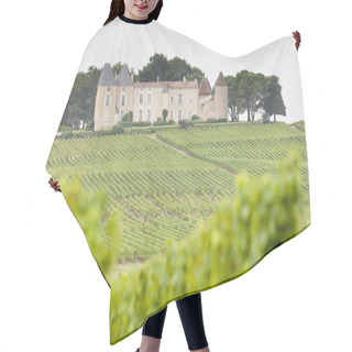 Personality  Vineyard And Chateau D'Yquem, Sauternes Region, France Hair Cutting Cape