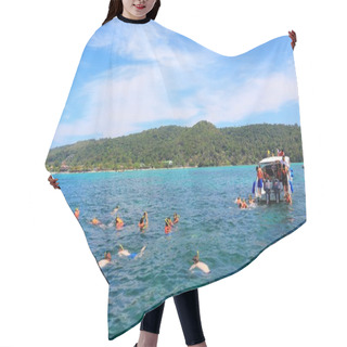 Personality  Thailand Snorkeling Hair Cutting Cape