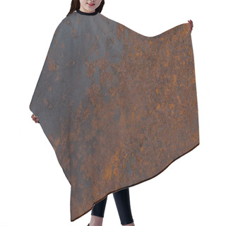 Personality  Old Rusty Metal Plate Texture Hair Cutting Cape