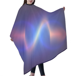 Personality  Shining Cosmic Abstract Background Hair Cutting Cape