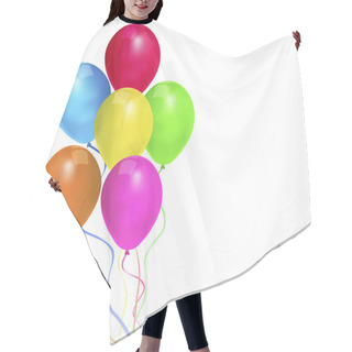 Personality  Balls To The Holiday Birthday Hair Cutting Cape