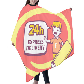 Personality  24 H Express Delivery Hair Cutting Cape