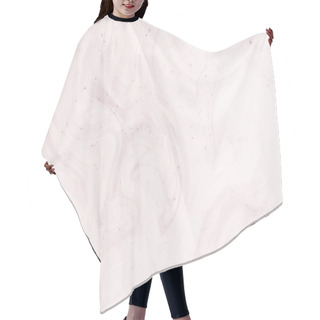 Personality  Abstract Background With Light Pink Paint Hair Cutting Cape