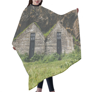 Personality  Grassy Hair Cutting Cape