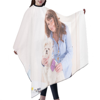 Personality  Dog Grooming Hair Cutting Cape