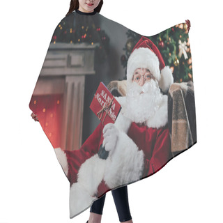 Personality  Santa Claus With Envelope Hair Cutting Cape