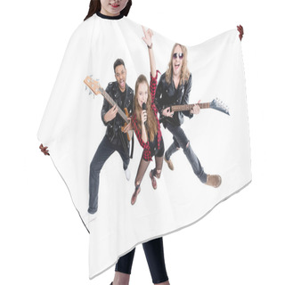 Personality  Rock And Roll Band Hair Cutting Cape