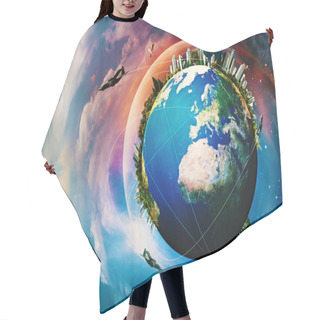 Personality  Vacation And Travel Backgrounds Hair Cutting Cape