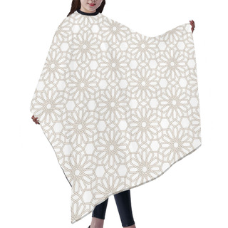 Personality  Delicate Seamless Pattern In Arabian Style Hair Cutting Cape
