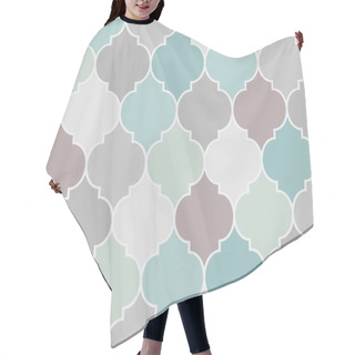 Personality  Seamless Moroccan Pattern Vector Hair Cutting Cape