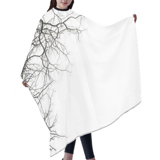 Personality  Leafless Tree Branches Hair Cutting Cape