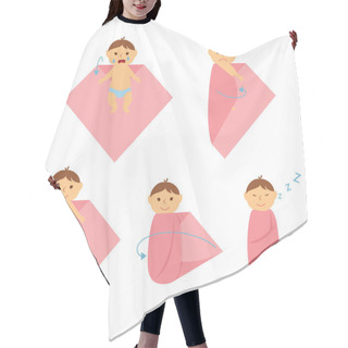 Personality  How To Swaddle Baby Hair Cutting Cape