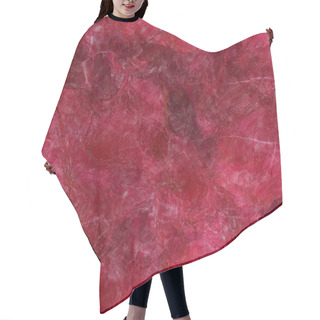 Personality  Ruby Crystal Hair Cutting Cape