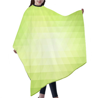 Personality  Triangle Colorful Abstract Background Hair Cutting Cape