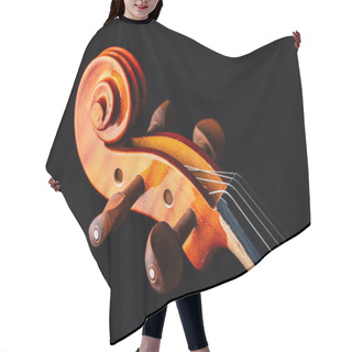 Personality  Violin Orchestra Musical Instruments Hair Cutting Cape