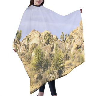 Personality  Spring Day At Joshua Tree National Park Hair Cutting Cape