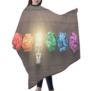 Personality  Great Idea Concept Hair Cutting Cape