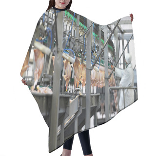 Personality  Poultry Meat Processing Hair Cutting Cape