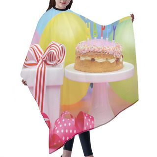 Personality  Happy Birthday Party Table  Hair Cutting Cape