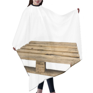Personality  Wooden Pallet Hair Cutting Cape