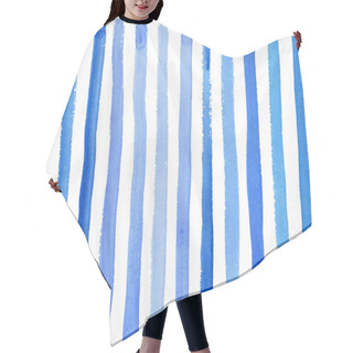 Personality  Striped Background Hair Cutting Cape