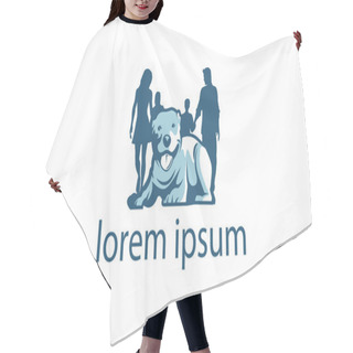Personality  Icon For Animal Lovers And Veterinary Clinics Hair Cutting Cape