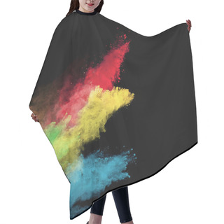 Personality  Colored Dust Hair Cutting Cape